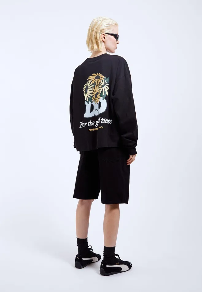 Dr Denim Longsleeves Women Lily Longsleeve 8211 Black DD Daisy Black Dd Daisy