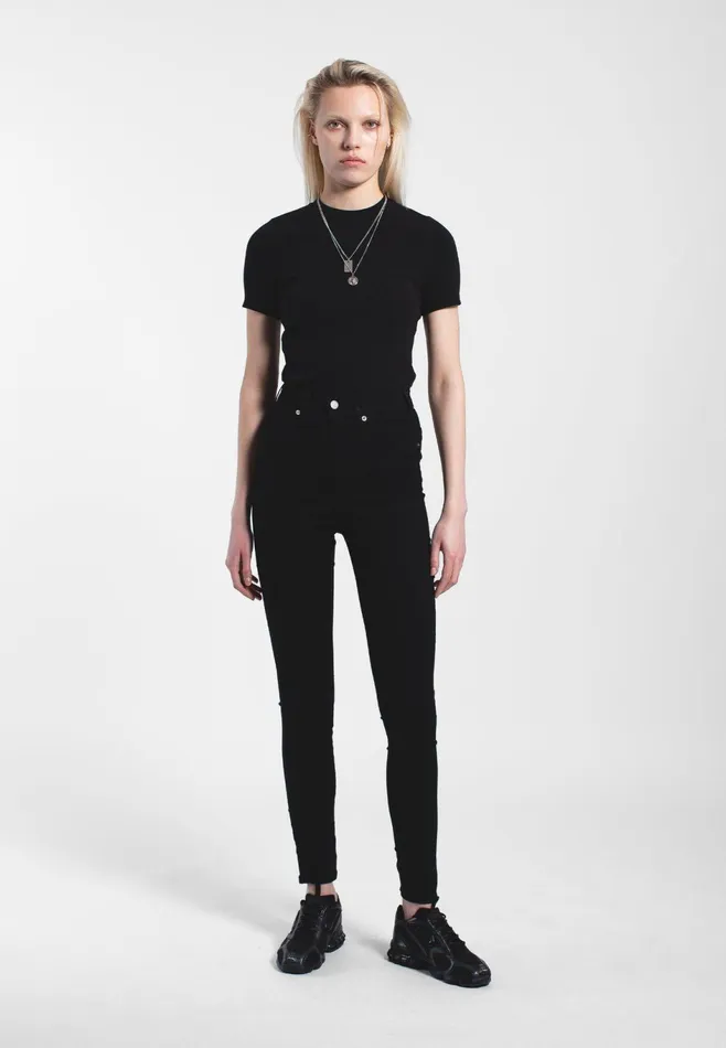 Dr Denim Super Skinny Women Solitaire 8211 Black Black