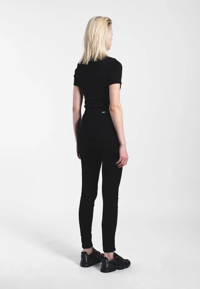 Dr Denim Super Skinny Women Solitaire 8211 Black Black