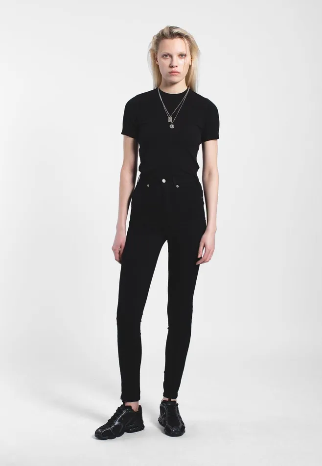 Dr Denim Super Skinny Women Solitaire 8211 Black Black