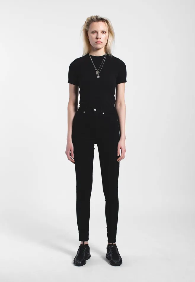 Dr Denim Super Skinny Women Solitaire 8211 Black Black