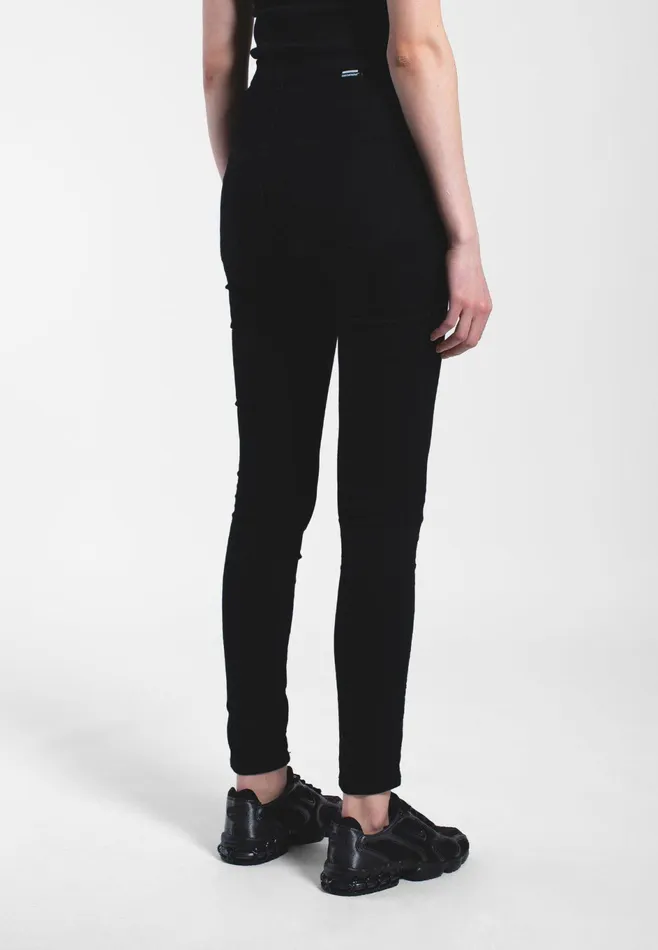Dr Denim Super Skinny Women Solitaire 8211 Black Black