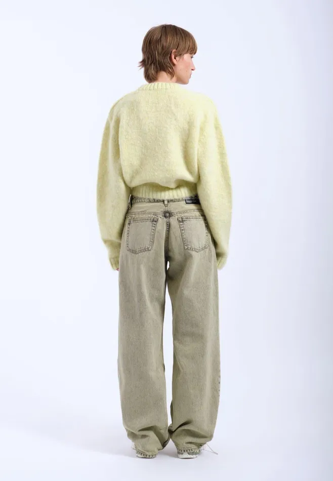 Dr Denim Sweatshirts and Hoodies Women Betty Cardigan 8211 Brushed Light Yellow Brushed Light Yellow