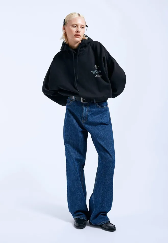 Dr Denim Sweatshirts and Hoodies Women Siri Hoodie 8211 Black Thank You Black Thank You
