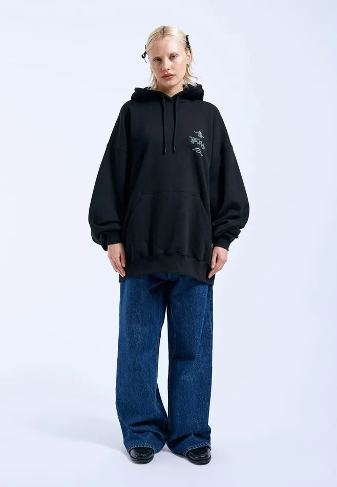 Dr Denim Sweatshirts and Hoodies Women Siri Hoodie 8211 Black Thank You Black Thank You