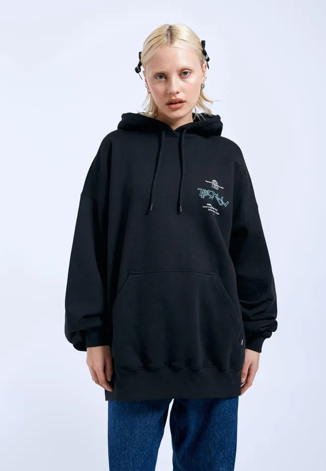 Dr Denim Sweatshirts and Hoodies Women Siri Hoodie 8211 Black Thank You Black Thank You