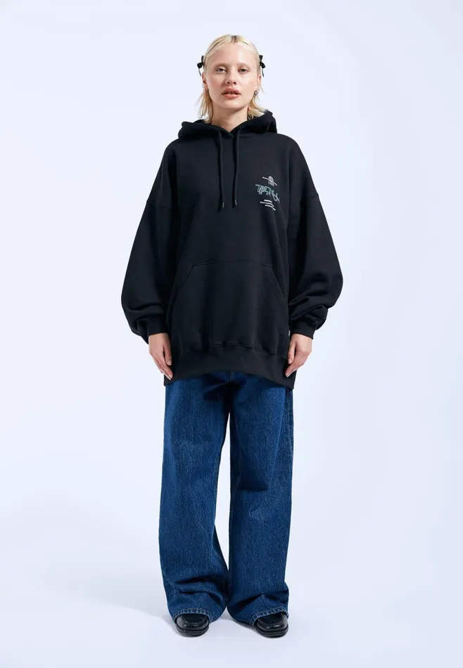 Dr Denim Sweatshirts and Hoodies Women Siri Hoodie 8211 Black Thank You Black Thank You