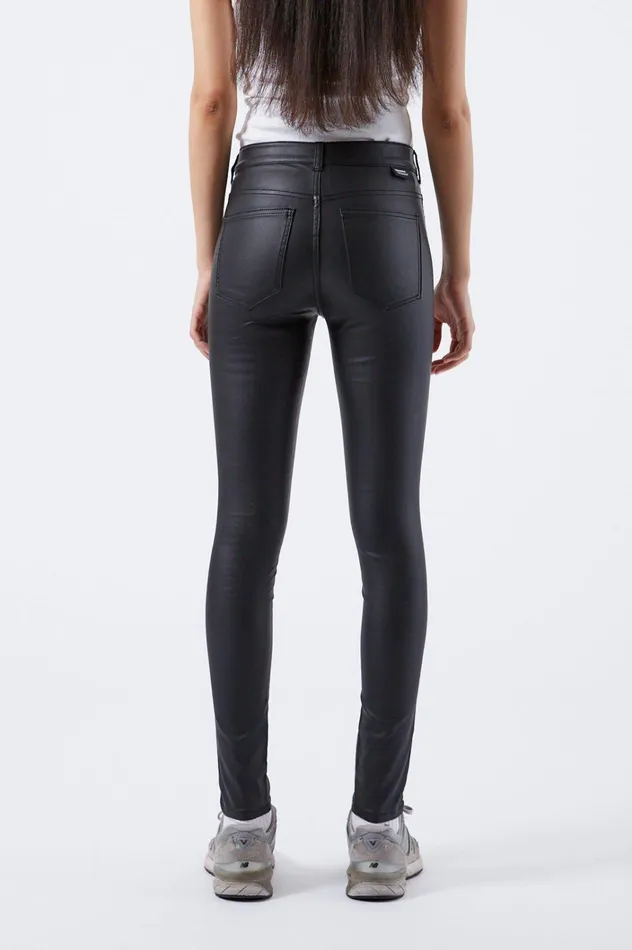 Dr Denim TallPetitePlus Women LEXY TALL 8211 BLACK METAL Black Metal