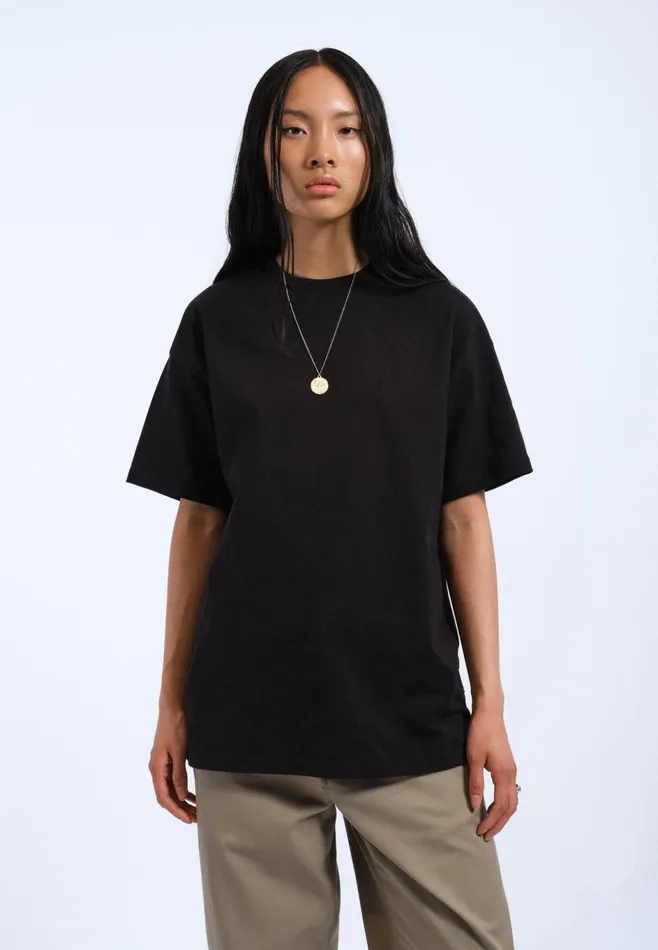 Dr Denim Tees and Tanks Women Trooper Tee 8211 Black Black