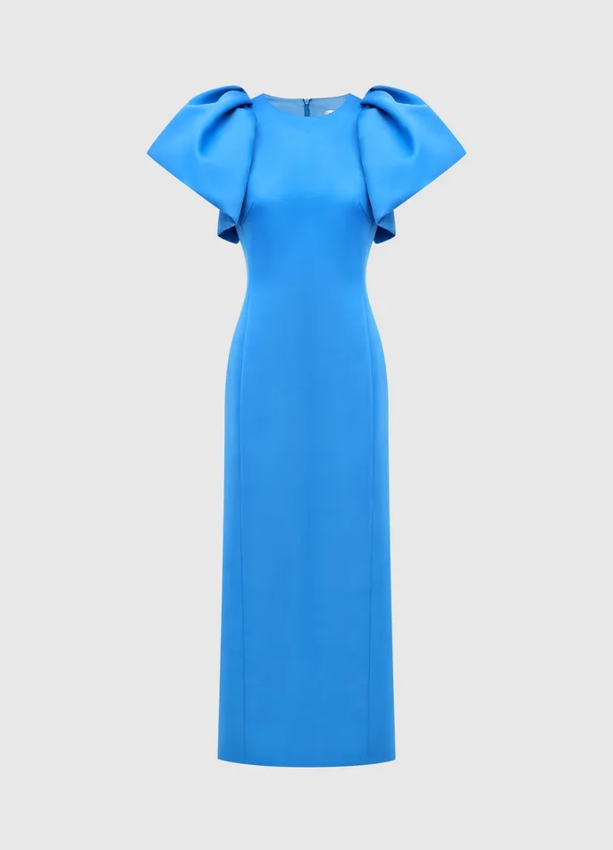 Dresses and Jumpsuits LEO LIN Women Lucinda Maxi Dress 8211 Steel Blue
