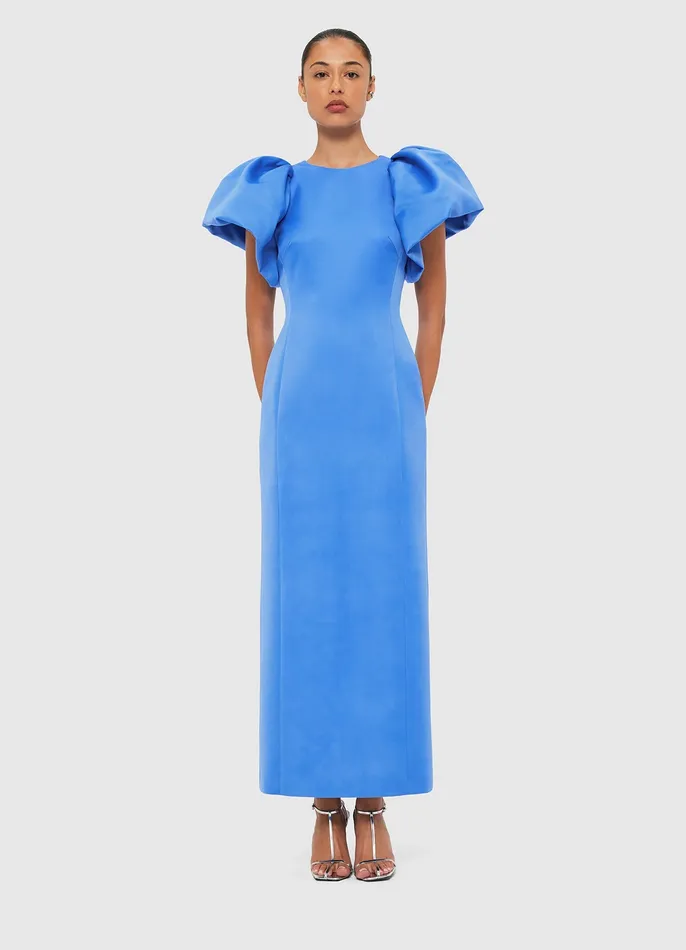 Dresses and Jumpsuits LEO LIN Women Lucinda Maxi Dress 8211 Steel Blue