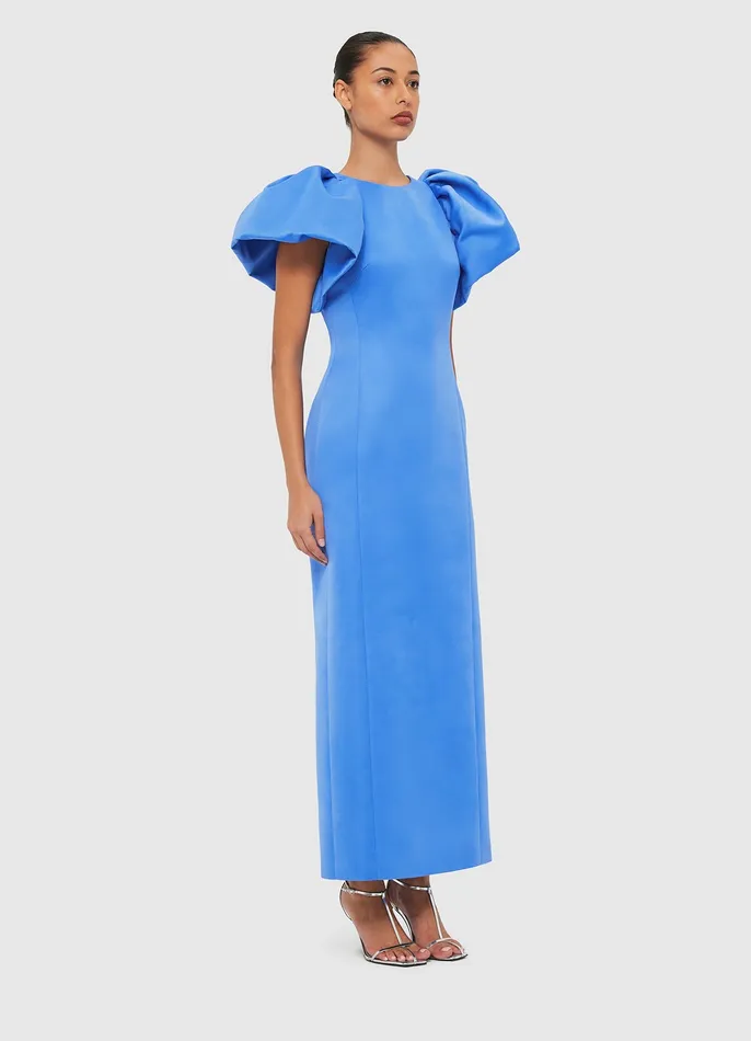 Dresses and Jumpsuits LEO LIN Women Lucinda Maxi Dress 8211 Steel Blue