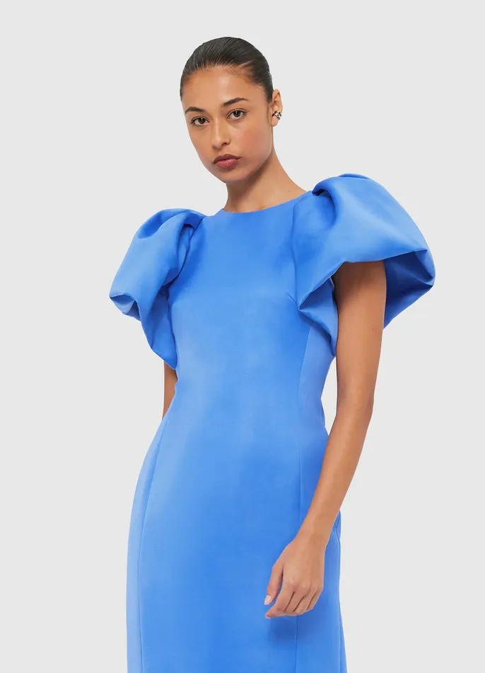 Dresses and Jumpsuits LEO LIN Women Lucinda Maxi Dress 8211 Steel Blue