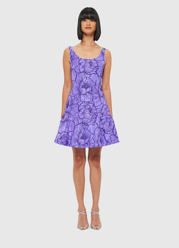 Dresses and Jumpsuits Women LEO LIN Blaire Mini Dress 8211 Lavender