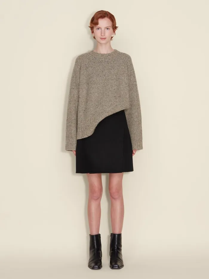 Dresses and Skirts Women Holzweiler Erina Wool Skirt Black