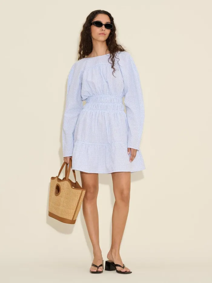 Dresses and Skirts Women Holzweiler Liebe Dress Lt Blue Mix