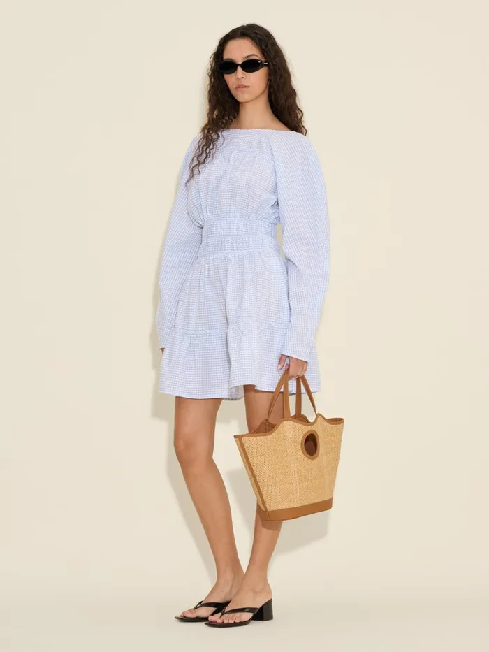 Dresses and Skirts Women Holzweiler Liebe Dress Lt Blue Mix