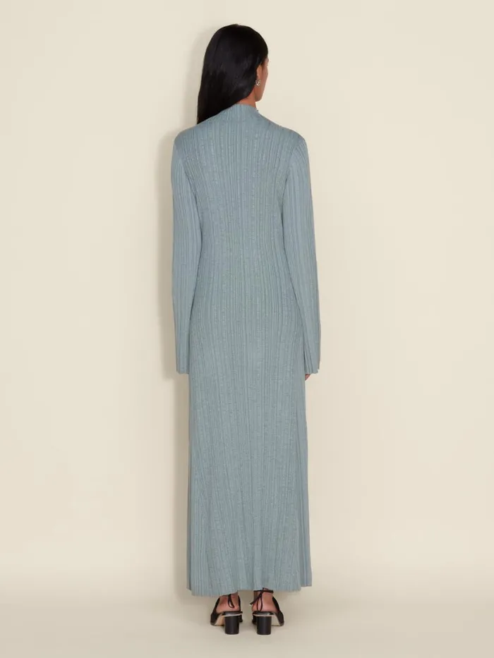 Dresses and Skirts Women Holzweiler Tulip Knit Dress Teal