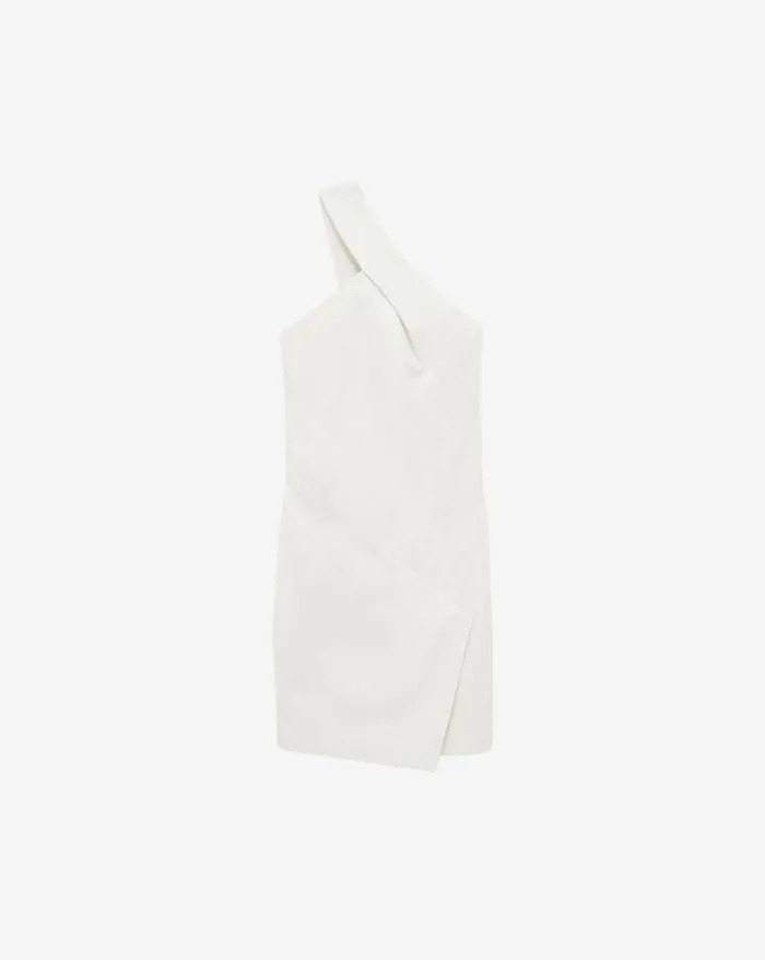 Dresses Women IRO SULVI ASYMMETRICAL LEATHER MINI DRESS