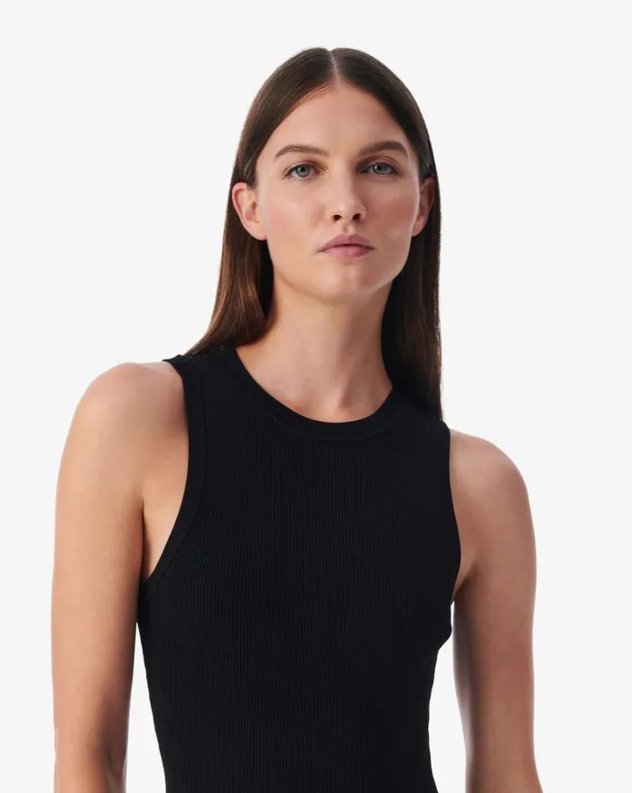 Dresses Women IRO TREVA LONG RIBBEDKNIT DRESS