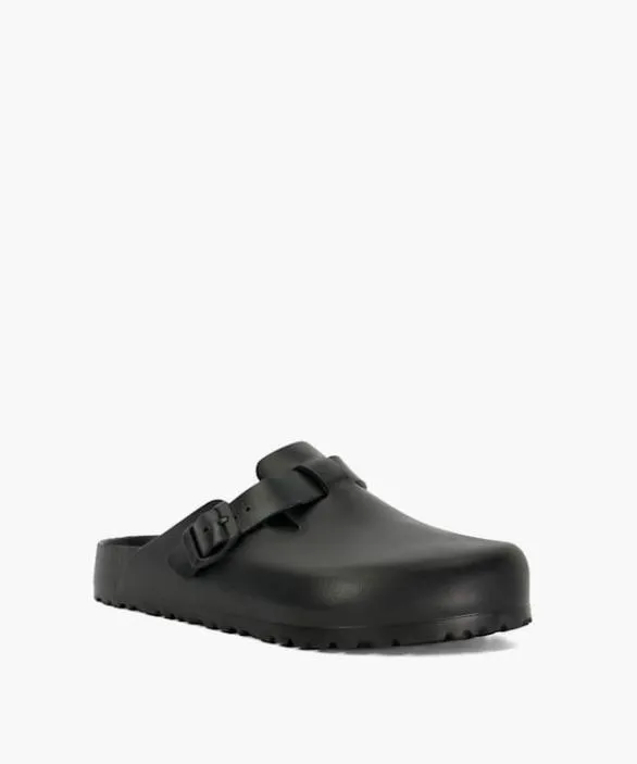 Dune London Black Shoes Men Boston Eva Mens Black Boston EVA Clogs Black