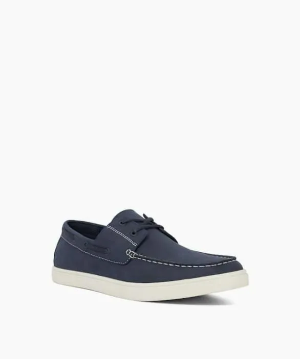Dune London Boat Shoes Men Blizard Navy LaceUp Boat Shoes Blue