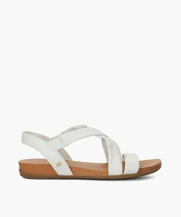 Dune London Gladiator Sandals Women Landies White Wide Fit Casual Sandals White