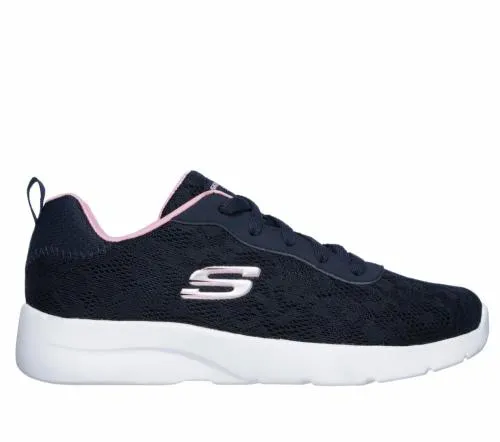 Dynamight 20 8211 Homespun Navy Pink Women SKECHERS Lace Up