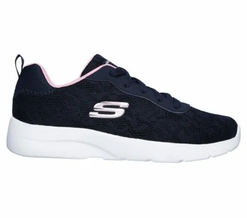 Dynamight 20 8211 Homespun Navy Pink Women SKECHERS Lace Up
