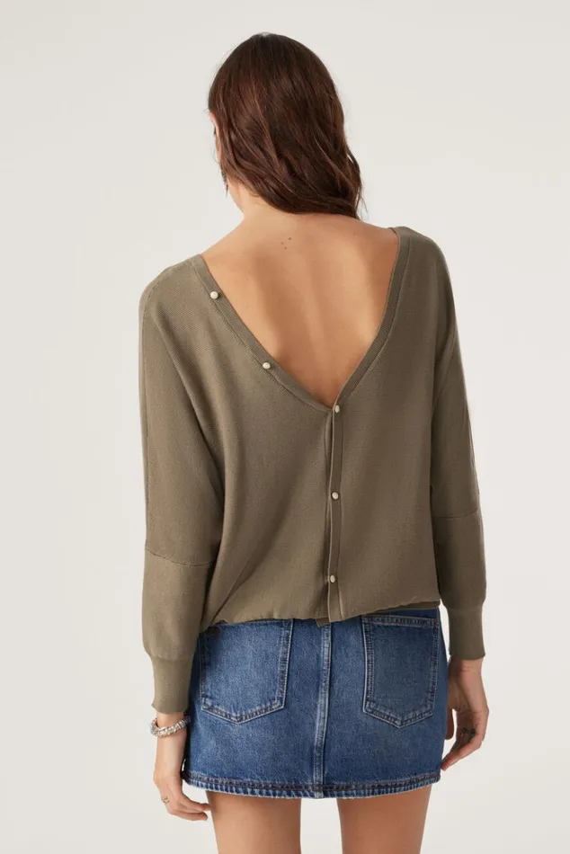 ElsyLooseFitting Sweater Clothing Baandsh Sweaters and Cardigans