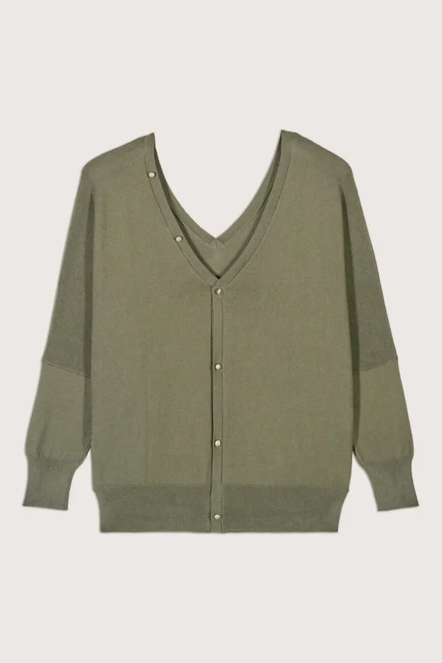 ElsyLooseFitting Sweater Clothing Baandsh Sweaters and Cardigans
