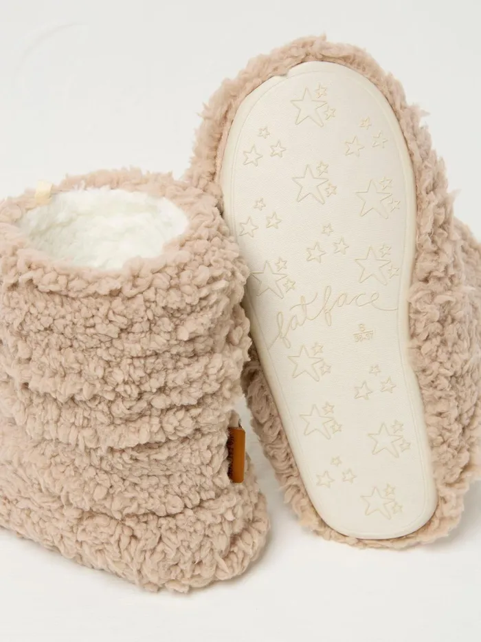 Fat Face Boots Natural Cove Cloud Faux Fur Boots 8211 Women
