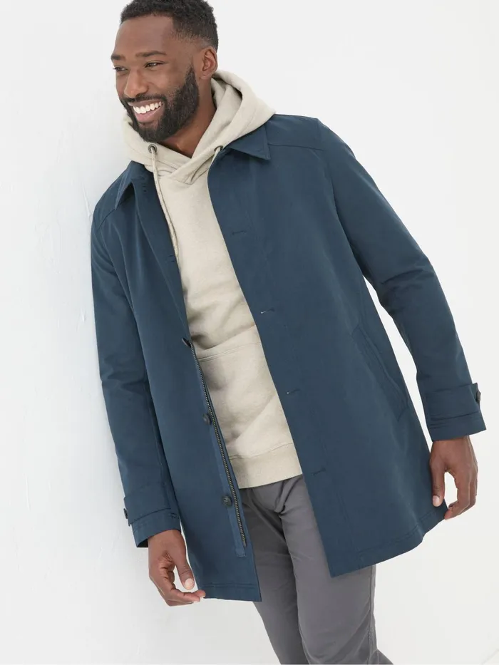Fat Face Coats and Jackets Boston Navy Jacket 8211 Men