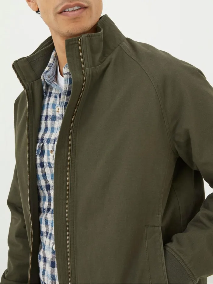Fat Face Coats and Jackets Harrington Green Bomber Jacket 8211 Men