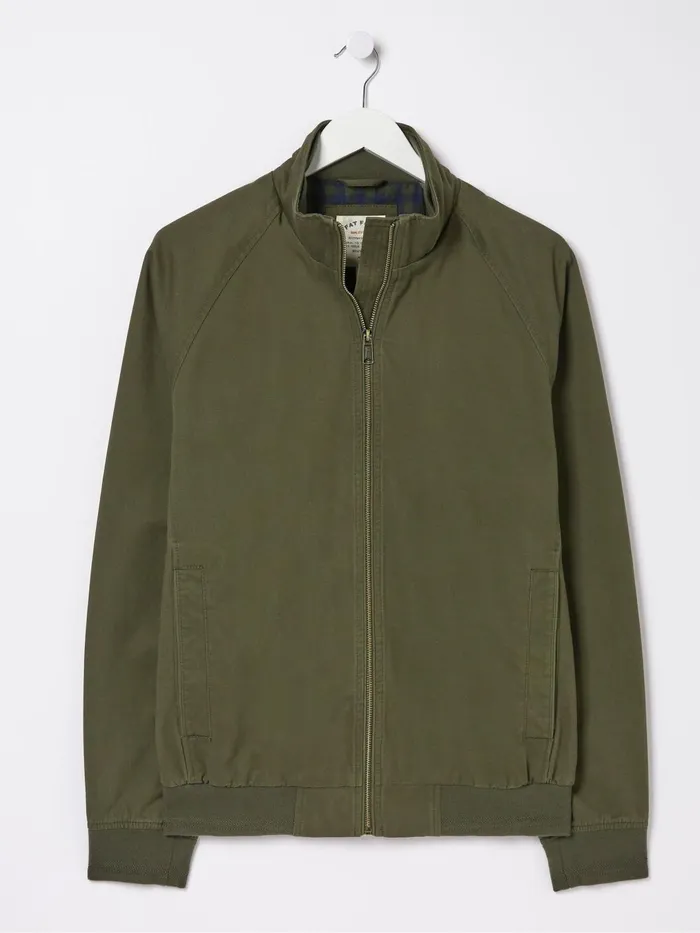 Fat Face Coats and Jackets Harrington Green Bomber Jacket 8211 Men