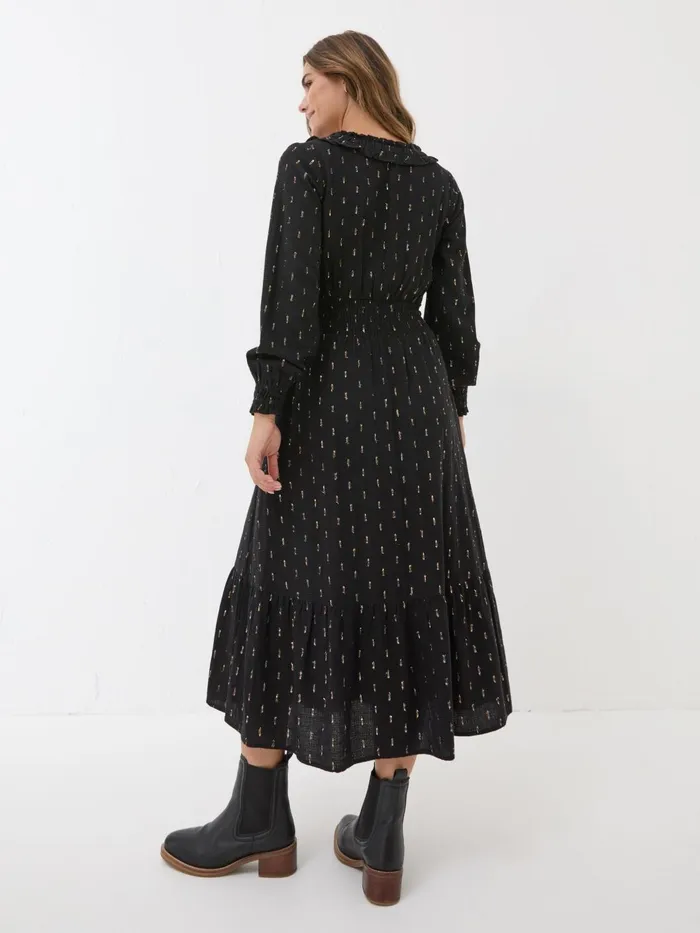 Fat Face Dresses Black Rosie Midi Dress 8211 Women