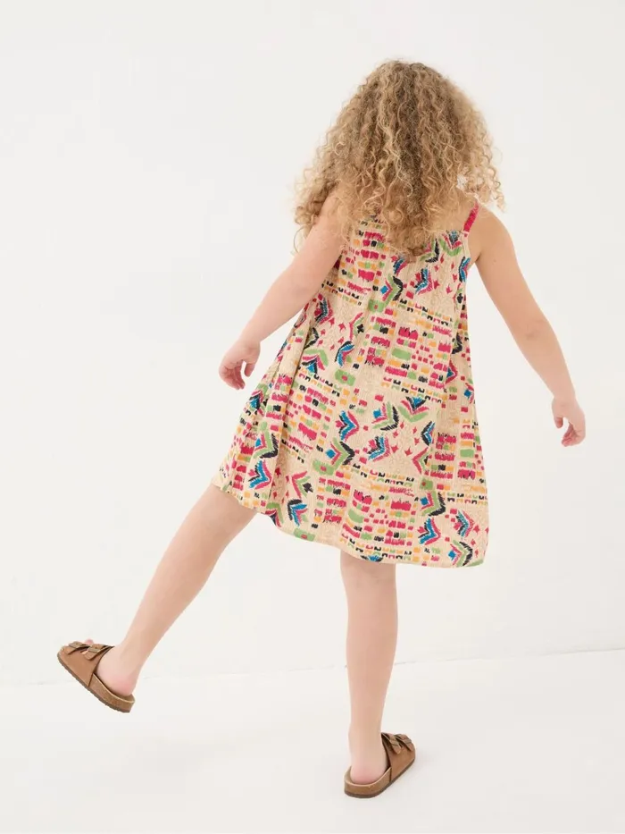 Fat Face Dresses Hallie Natural Trail Marks Swing Dress 8211 Kids