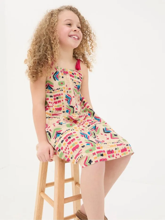 Fat Face Dresses Hallie Natural Trail Marks Swing Dress 8211 Kids