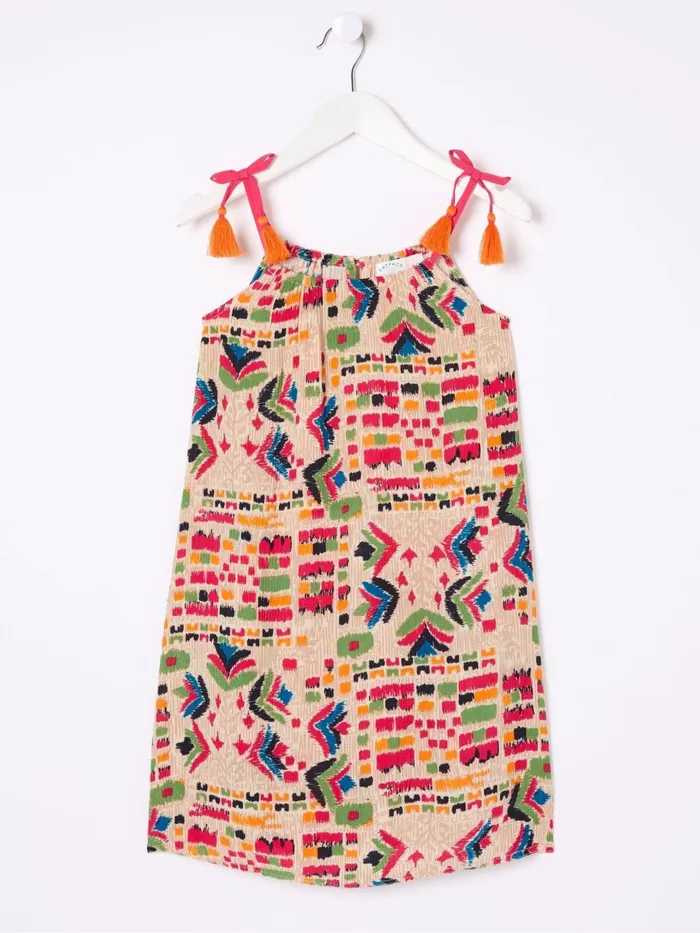 Fat Face Dresses Hallie Natural Trail Marks Swing Dress 8211 Kids