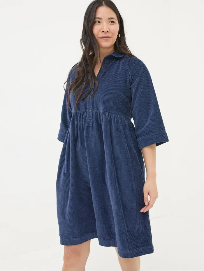 Fat Face Dresses Sara Blue Bubble Cord Dress 8211 Women