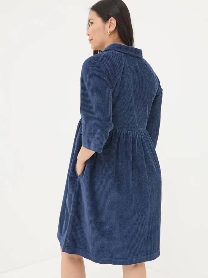 Fat Face Dresses Sara Blue Bubble Cord Dress 8211 Women