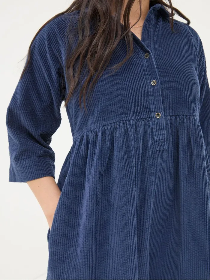 Fat Face Dresses Sara Blue Bubble Cord Dress 8211 Women