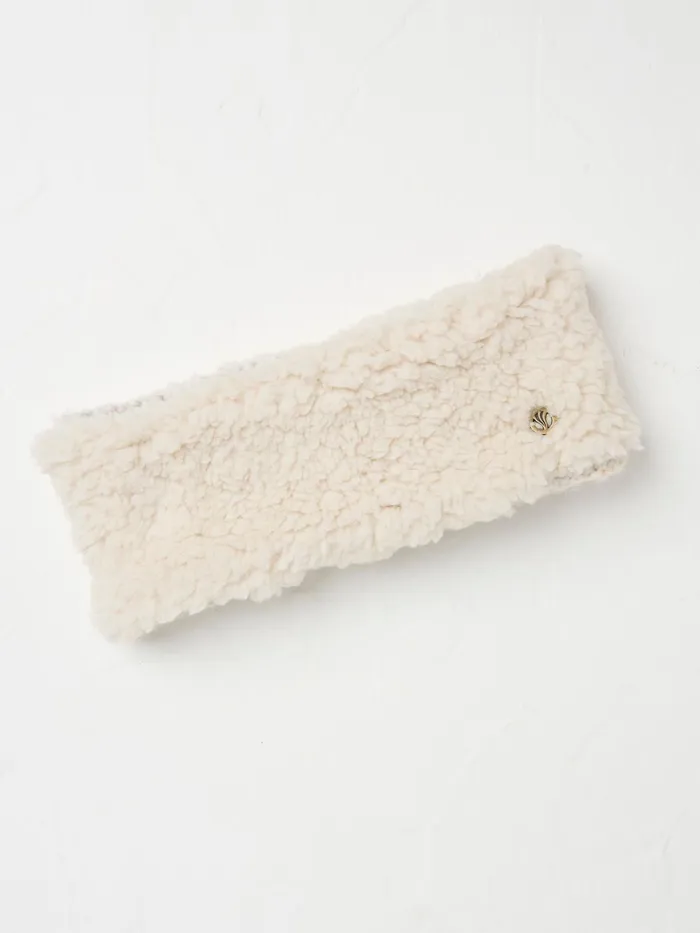 Fat Face Hair Accessories Ivory Borg Headband 8211 Women