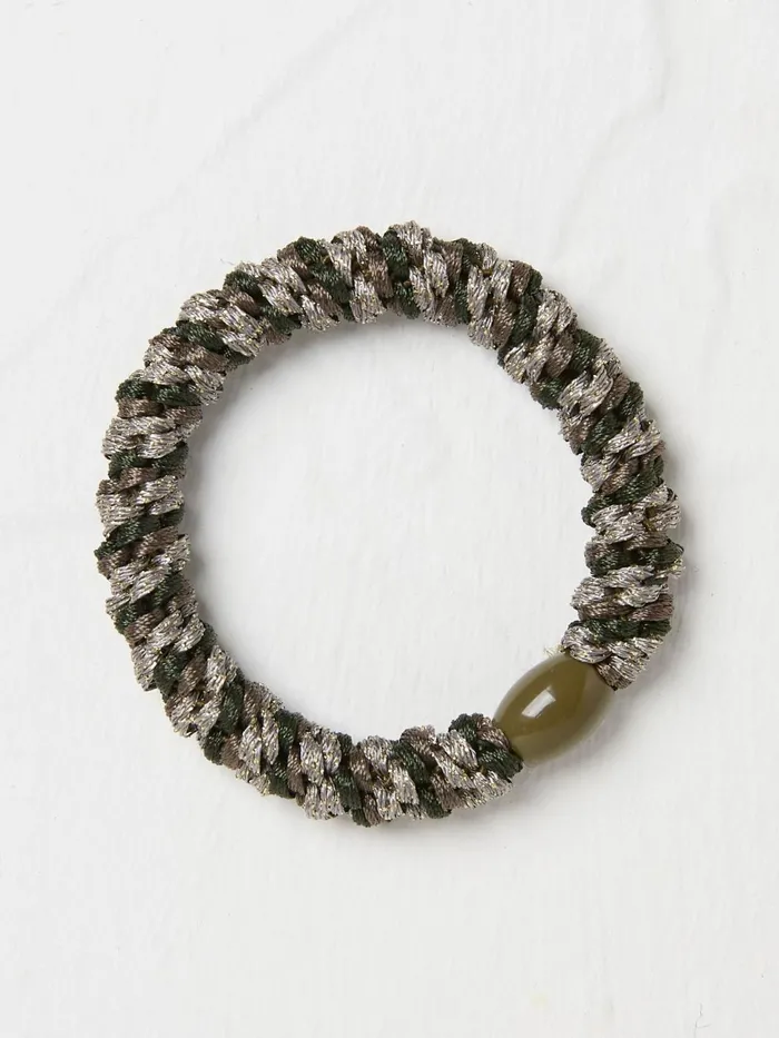 Fat Face Hair Accessories Khaki Green Twist Hair Tie 8211 Women