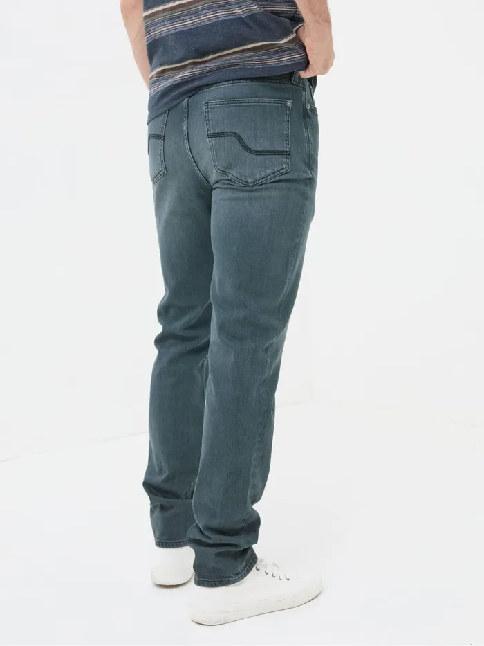 Fat Face Jeans Dark Teal Blue Slim Fit Jeans 8211 Men