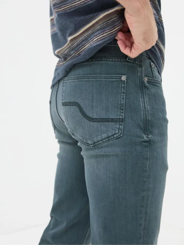 Fat Face Jeans Dark Teal Blue Slim Fit Jeans 8211 Men