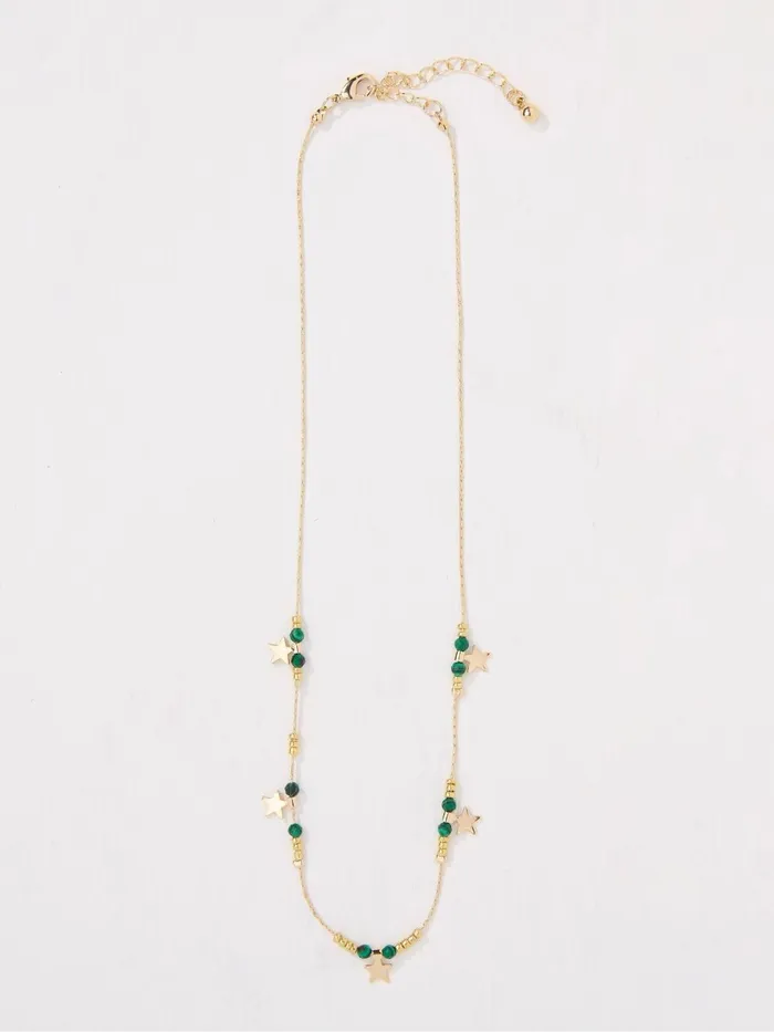 Fat Face Jewellery Gold Tone Star Necklace 8211 Women