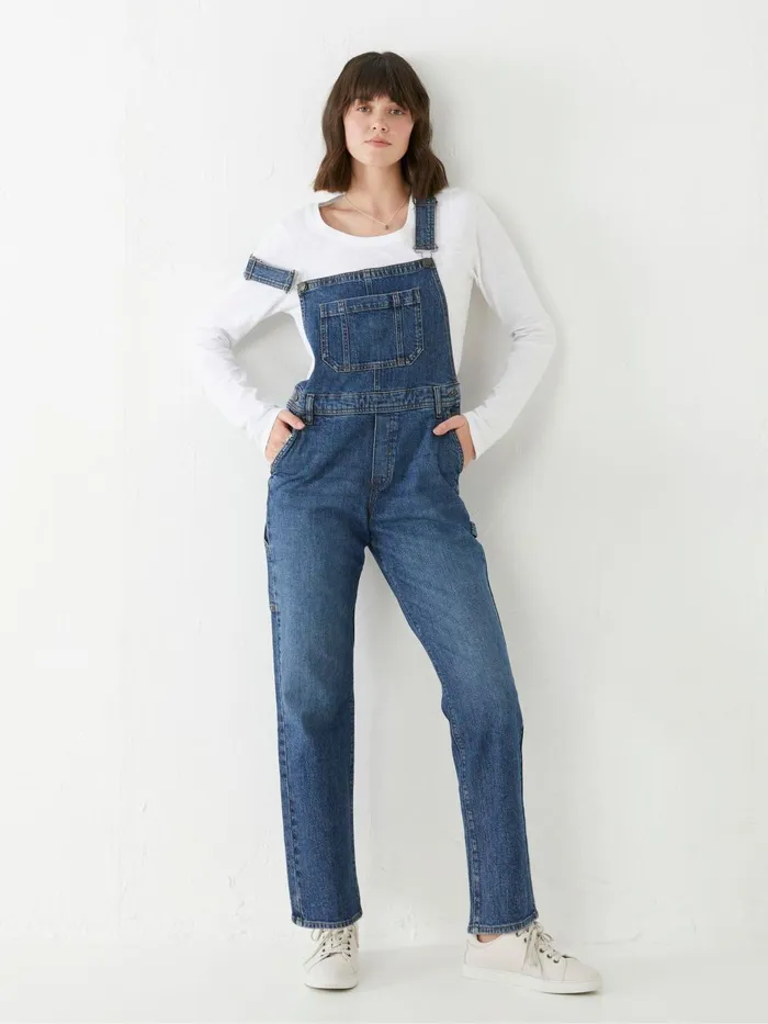 Fat Face Jumpsuits and Playsuits Blue Banbury Dungarees 8211 Women