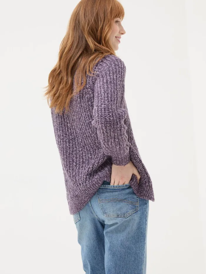 Fat Face Knitwear Purple Alicia Cardigan 8211 Women