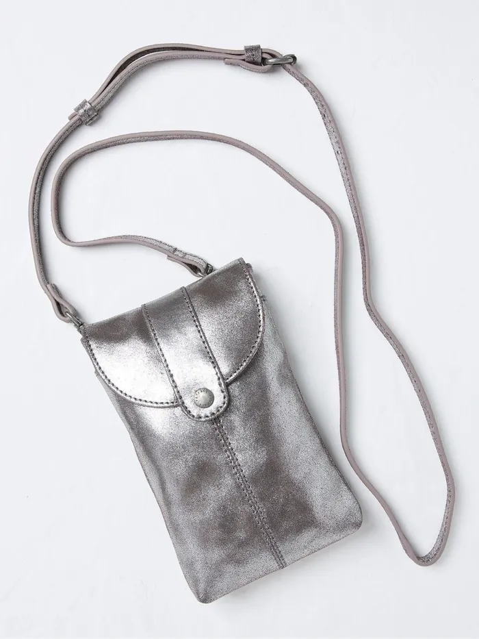 Fat Face Phone Bags Clara Silver Phone Bag 8211 Women
